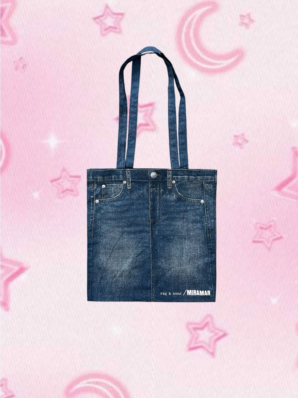 Rag & Bone Miramar denim tote bag